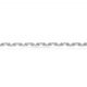 Pulsera de eslabones en oro blanco de 18k