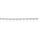 Pulsera eslabones en oro blanco de 18k