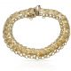 Pulsera modelo princesa en oro de 18k