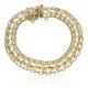 Pulsera modelo princesa en oro de 18k