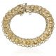 Pulsera modelo princesa en oro de 18k