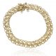 Pulsera modelo princesa en oro de 18k