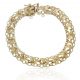 Pulsera modelo princesa en oro de 18k