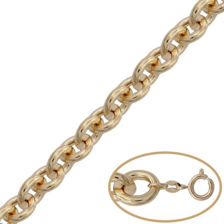 Pulsera modelo rolot de 12mm.en oro de 18k