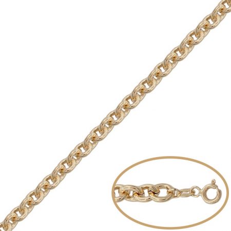 Pulsera modelo rolot 7mm.en oro de 18k