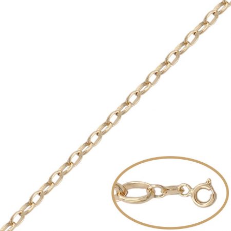 Pulsera modelo rolot 5mm.en oro de 18k