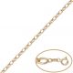 Pulsera modelo rolot 5mm.en oro de 18k