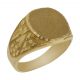 Sello ovalado en oro de 18k