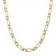 Cadena modelo 1x1 ancho de 6mm. y largo 60cm. oro 18k