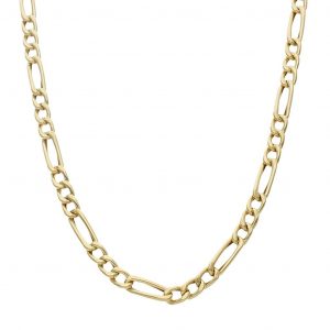 Cadena modelo 3x1 ancho de 5,5mm. y largo 60cm. oro 18k