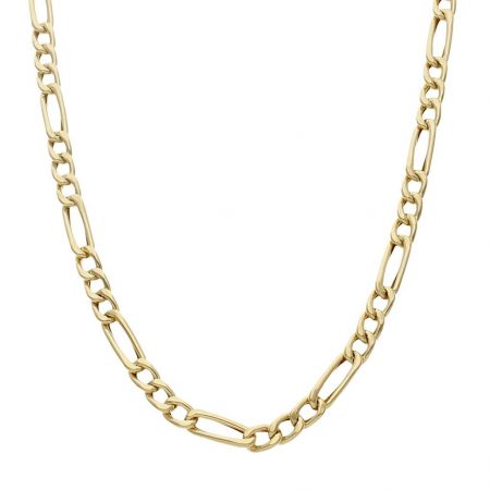 Cadena modelo 3x1 ancho de 5,5mm. y largo 50cm. oro 18k