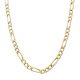 Cadena modelo 3x1 ancho de 5,5mm. y largo 50cm. oro 18k