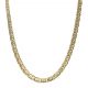 Cadena eslabon italia ancho de 6mm. y largo 50cm. oro 18k