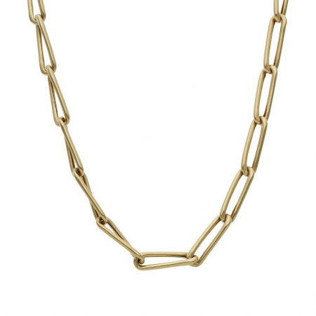 Cadena modelo figaro ancho de 4mm. y largo 50cm. oro 18k