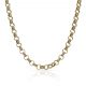 Cadena modelo rolot ancho de 4mm. y largo 50cm. oro 18k