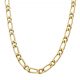 Cadena modelo 1x1 ancho de 7mm. y largo 60cm. oro 18k