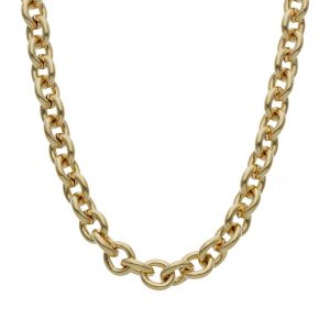 Cadena modelo rolot ancho de 7mm. y largo 50cm. oro 18k