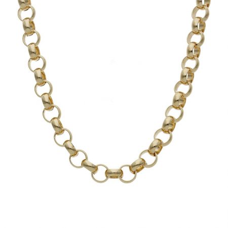 Cadena modelo rolot ancho de 5,5mm. y largo 50cm. oro 18k