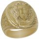 Sello rostro de cristo en oro de 18k