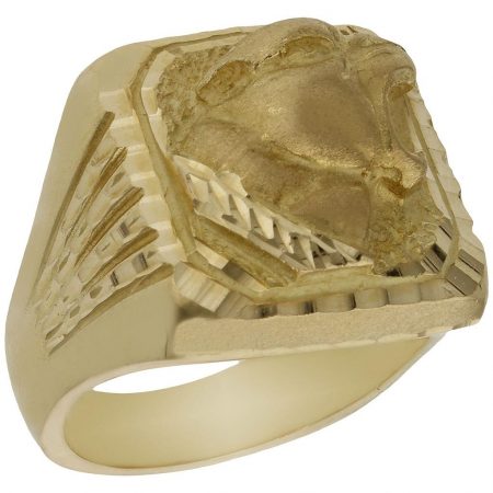 Sello de pantera en oro de 18k