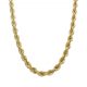 Cordon salomónico ancho 7,5mm. y largo 50cm. oro 18k