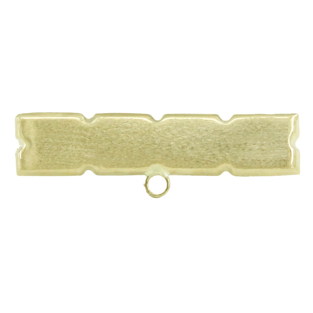 Alfiler de bebe de 30x9mm. en oro de 18k