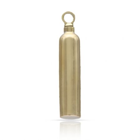Colgante guarda cenizas 8x39mm. oro 18k