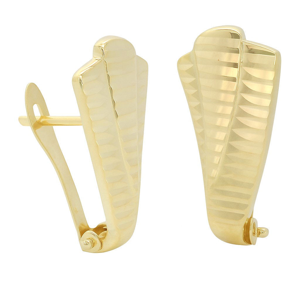 PENDIENTES TALLADOS CIERRE CATALAN.19x9MM