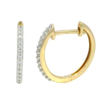 PENDIENTES BRILLANTES Di 26 RD SI H 0.10 CT.0.10 CT TW